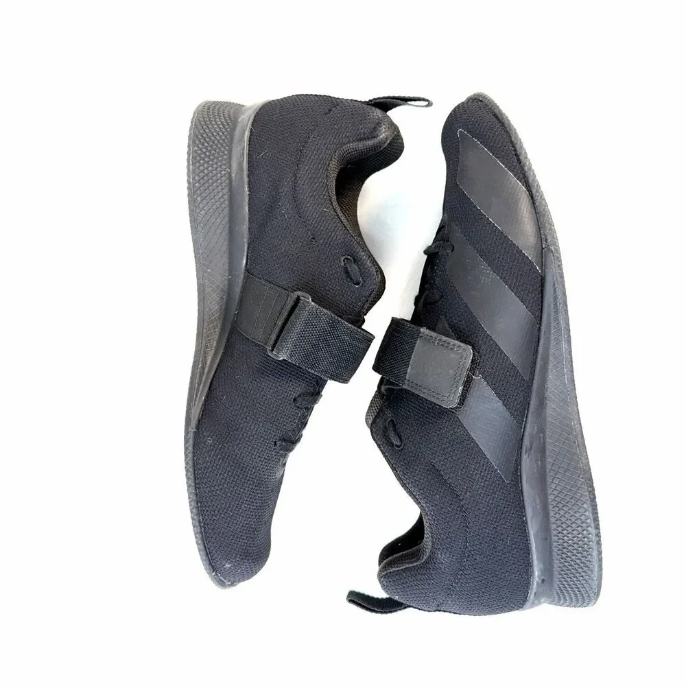 Adidas Mens Adipower Weightlifting II Shoes F99816 Black Size 10 EU 44 Mens